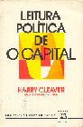 Cover of the Brazilian Edition of Reading Capital Politically